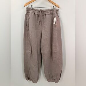 Pilcro Mid-Rise Parachute Pants Women’s Size L NWT